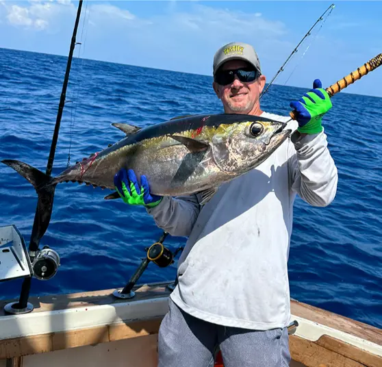 Destin offshore charter caught tuna